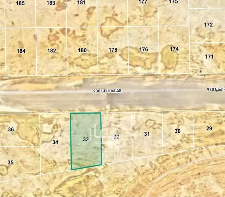 أرض للبيع في شارع الشقة العليا 930, حي الواحة, مدينة بريدة, منطقة القصيم