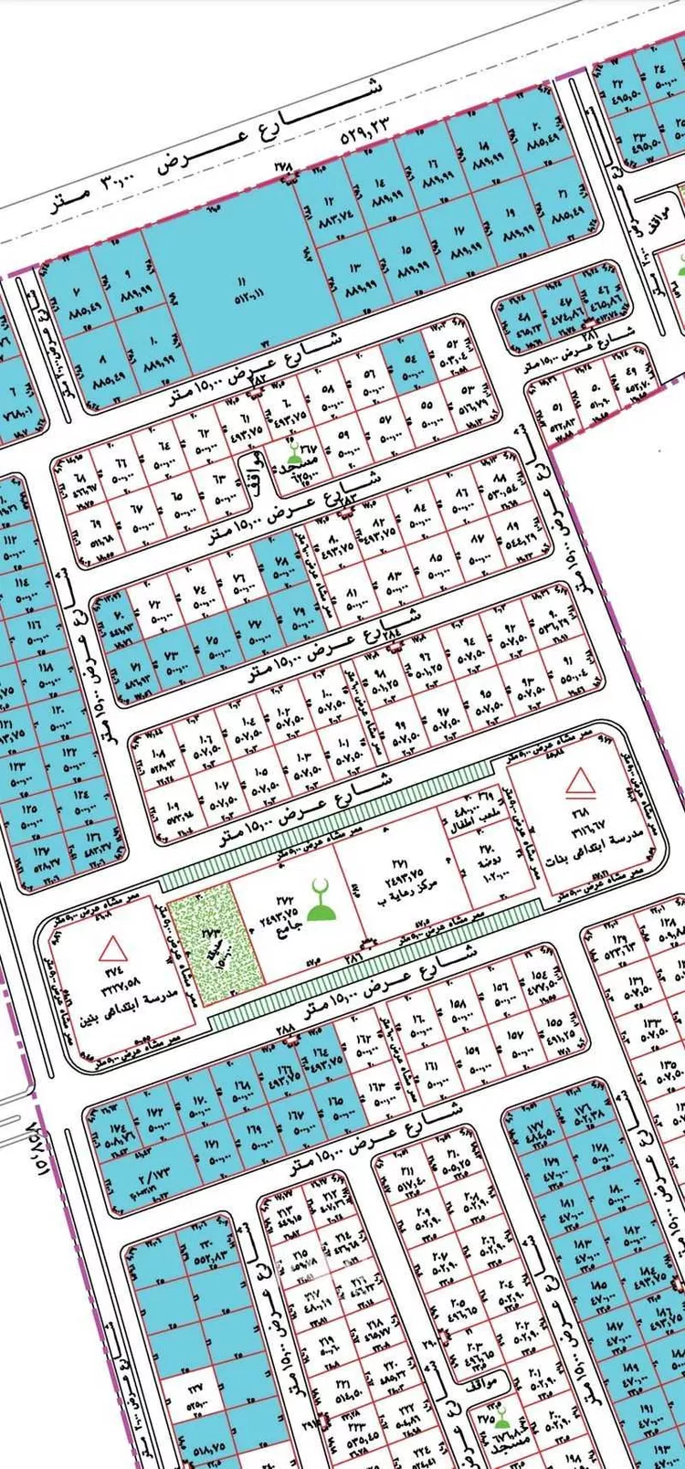 أرض للبيع في حي الزاهر, مدينة ضمد, منطقة جازان صورة 2