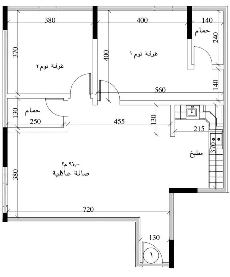 شقة للإيجار في شارع ابو سفيان مدلوك, حي النعيم, مدينة جدة, منطقة مكة المكرمة صورة 2