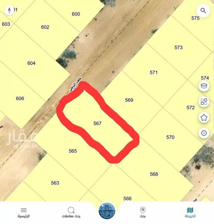 أرض للبيع في شارع 222, حي الفيحاء, مدينة القطيف, المنطقة الشرقية صورة 2