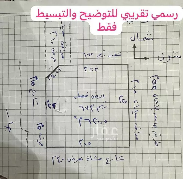 أرض للبيع في شارع الحزم, حي النور, مدينة جدة, منطقة مكة المكرمة صورة 3