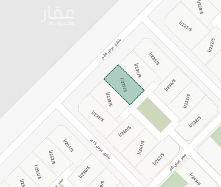 أرض للإيجار في حي عريض, مدينة الرياض, منطقة الرياض