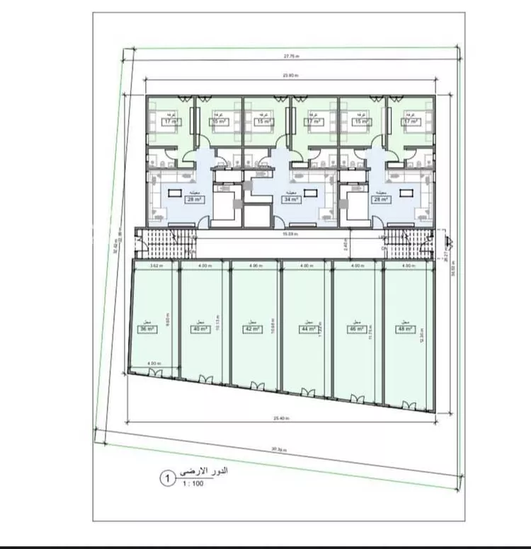 أرض للبيع في شارع طريق ابو بكر الصديق, حي الحمر الجنوبي, مدينة بريدة, منطقة القصيم