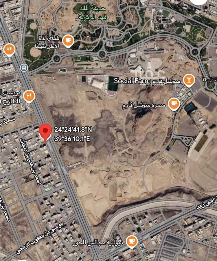 أرض للبيع في شارع ام منيع اسماء بنت عمرو الانصارية, حي الرانوناء, مدينة المدينة المنورة, منطقة المدينة المنورة صورة 2