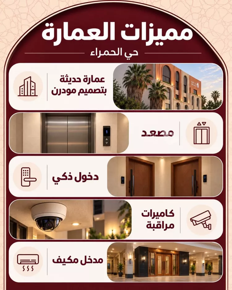 شقة للإيجار في شارع المغفرة, حي الحمراء, مدينة جدة, منطقة مكة المكرمة 5