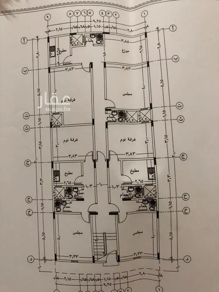عمارة للإيجار في شارع الشماس, حي البديعة, مدينة الرياض, منطقة الرياض صورة 2
