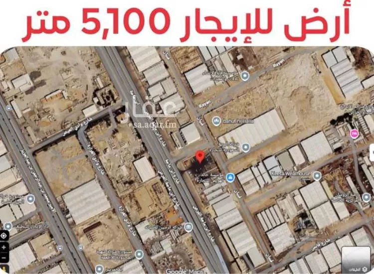 أرض للإيجار في شارع ابن ماجة الفرعي, حي السلي, مدينة الرياض, منطقة الرياض