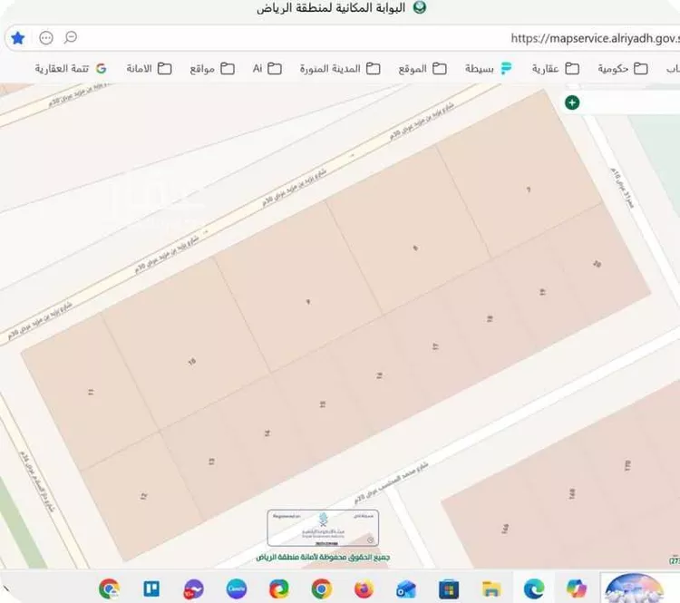 أرض للبيع في شارع يزيد بن مزيد, حي السعادة, مدينة الرياض, منطقة الرياض صورة 3