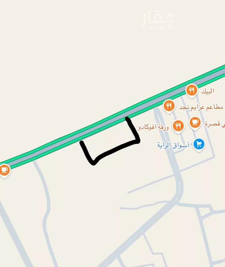 أرض للإيجار في طريق الامير سلطان ، حي المريخية ، أبو عريش ، ابو عريش صورة 2