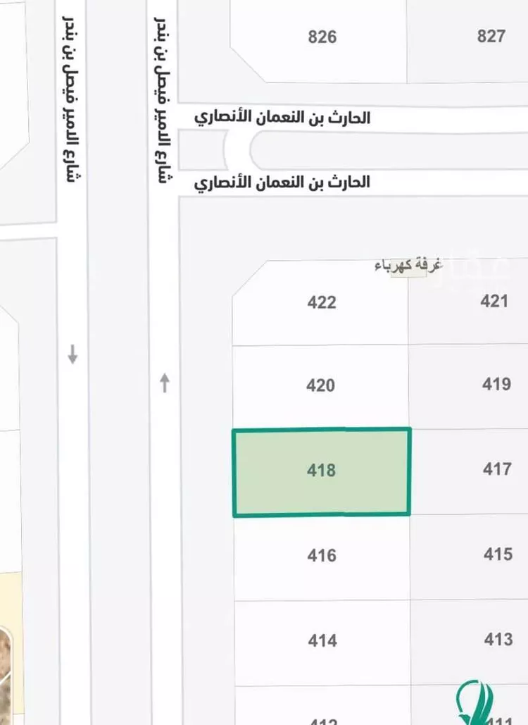 أرض للإيجار في شارع الامير فيصل بن بندر, حي المنار, مدينة عنيزه, منطقة القصيم صورة 2