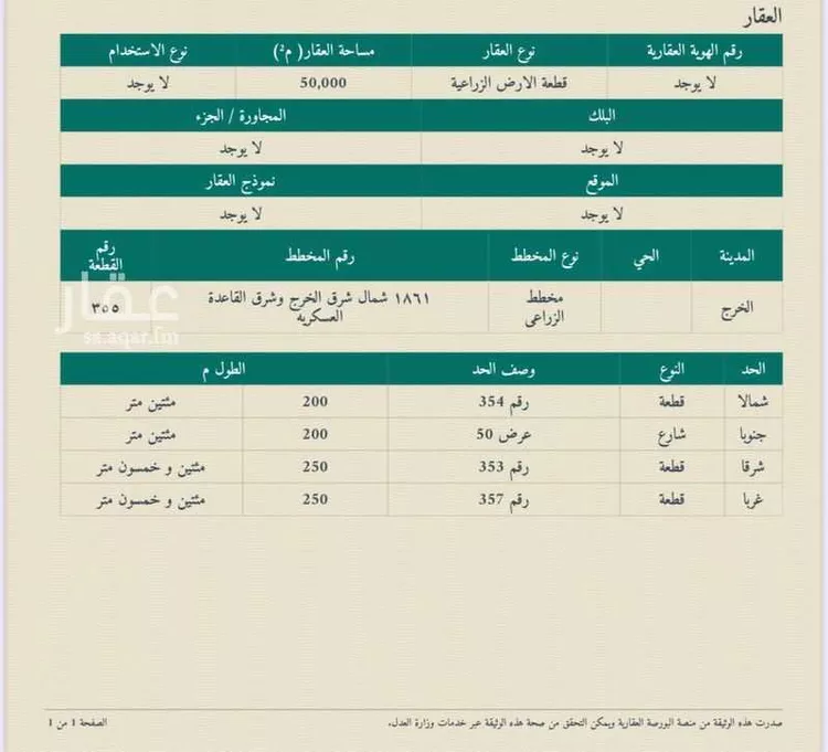 أرض للبيع في شارع السهباء, مدينة الخرج, منطقة الرياض