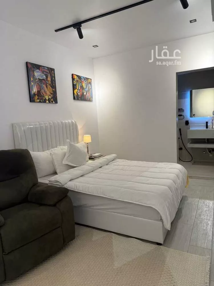 استديو مفروش للحجز في شارع الرباب ، حي الياسمين ، الرياض ، منطقة الرياض صورة 4