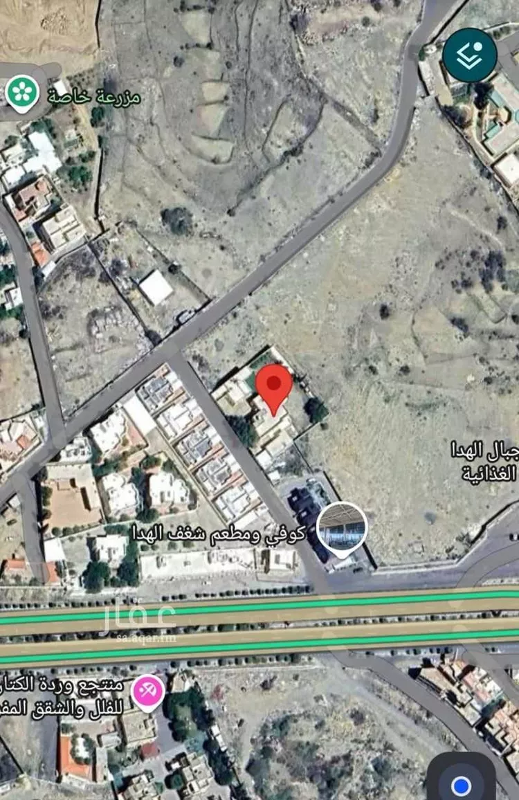 أرض للبيع في شارع الهدا, حي الهدا, مدينة الطائف, منطقة مكة المكرمة