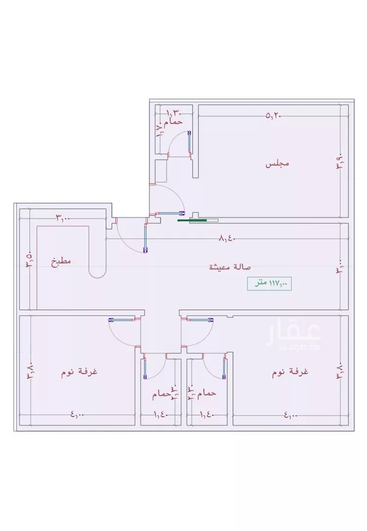 شقة للبيع في شارع السامر, حي الواحة, مدينة جدة, منطقة مكة المكرمة صورة 4