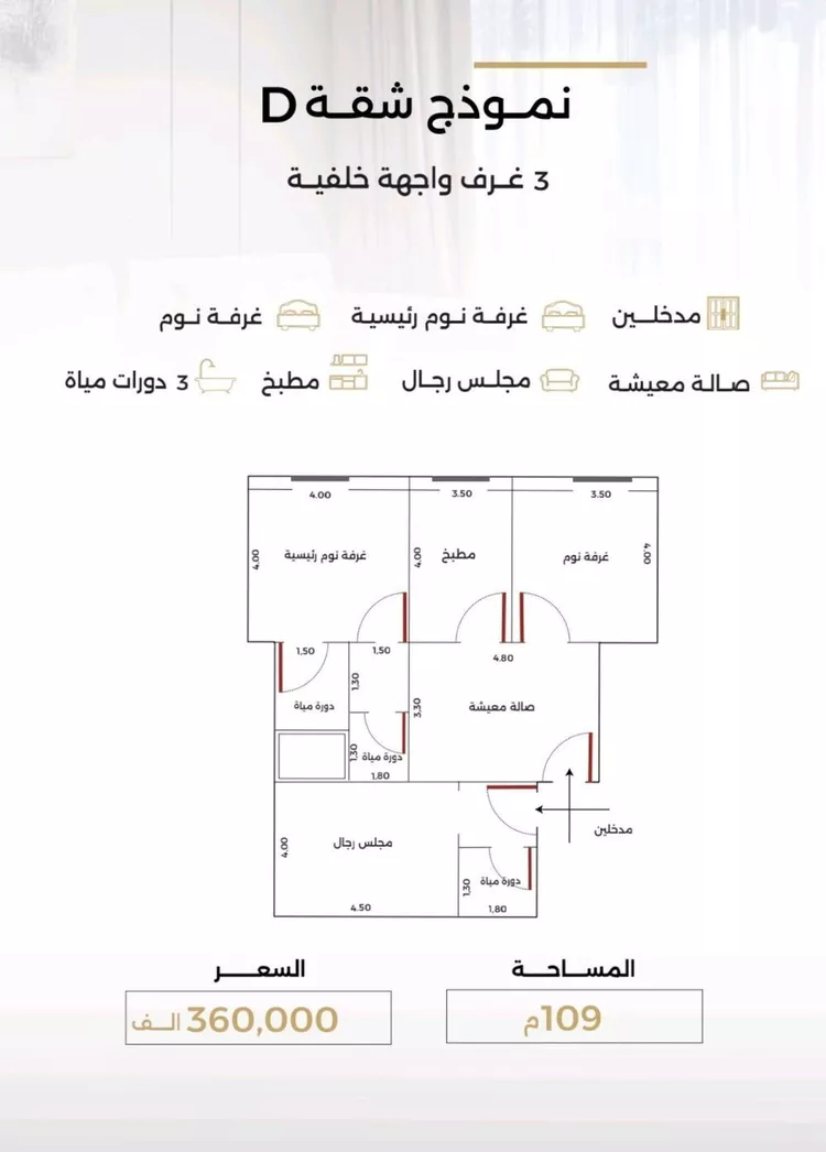 شقة للبيع في شارع الناصر بن الأحمر, حي الصفاء, مدينة جدة, منطقة مكة المكرمة