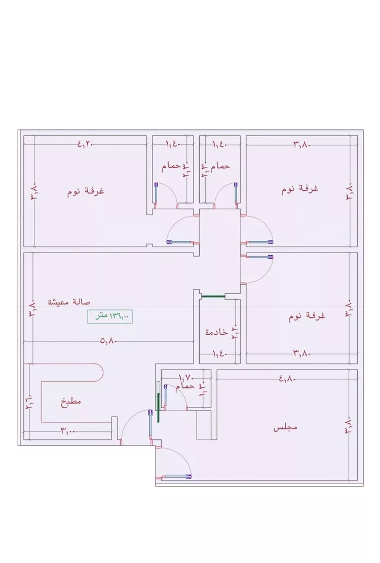شقة للبيع في شارع السامر, حي الواحة, مدينة جدة, منطقة مكة المكرمة صورة 3