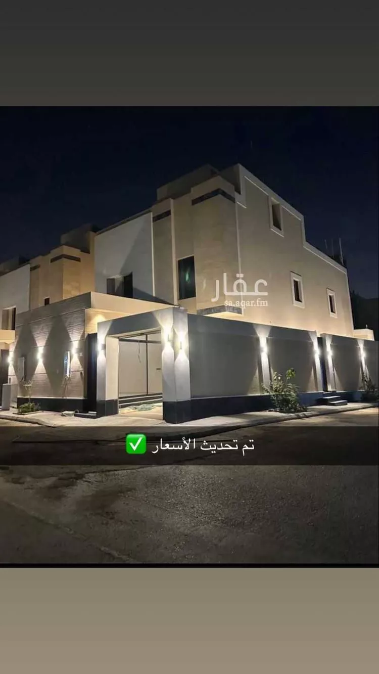 فيلا للبيع في شارع حنظلة الجمحي, حي البيان, مدينة الرياض, منطقة الرياض