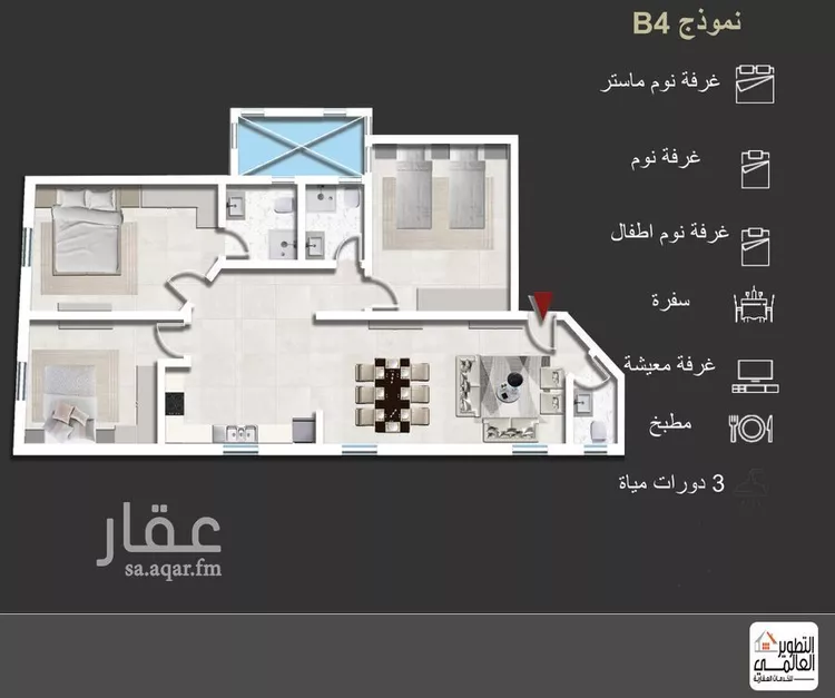 شقة للبيع في حي البحر, مدينة الخبر, المنطقة الشرقية