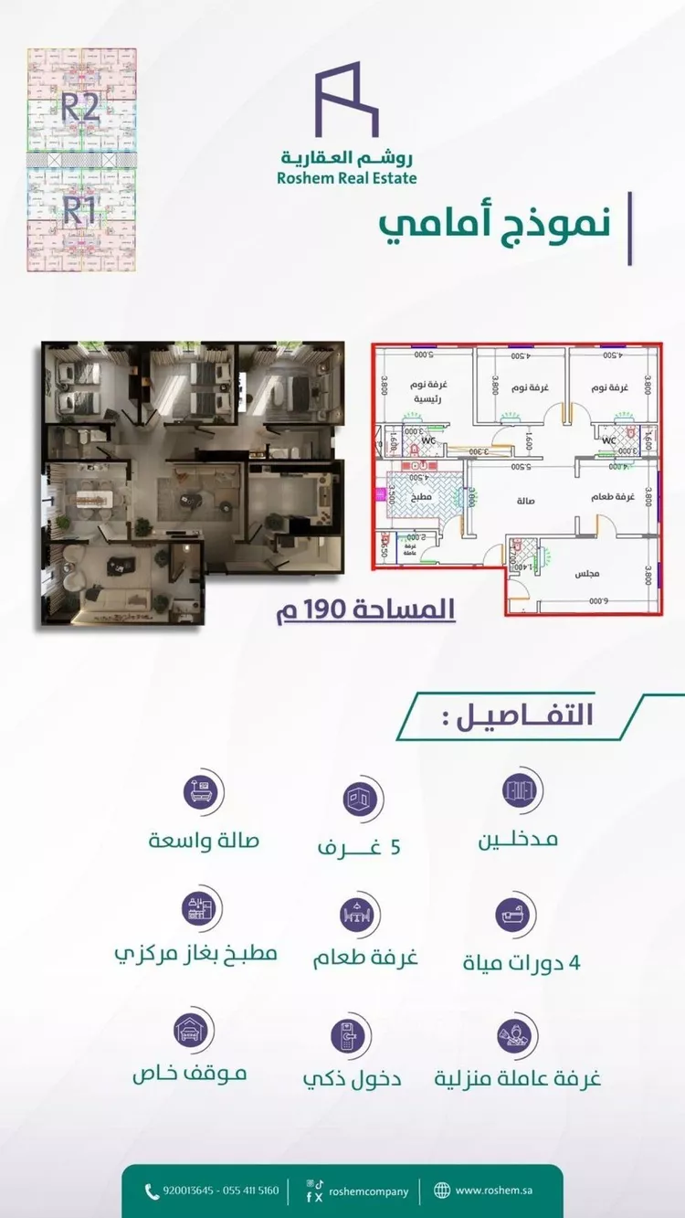 شقة للبيع في شارع البندق, حي الفيحاء, مدينة جدة, منطقة مكة المكرمة صورة 3