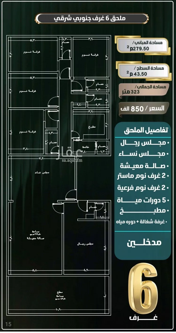 شقة للبيع في شارع إبراهيم الأحدب, حي النزهة, مدينة جدة, منطقة مكة المكرمة