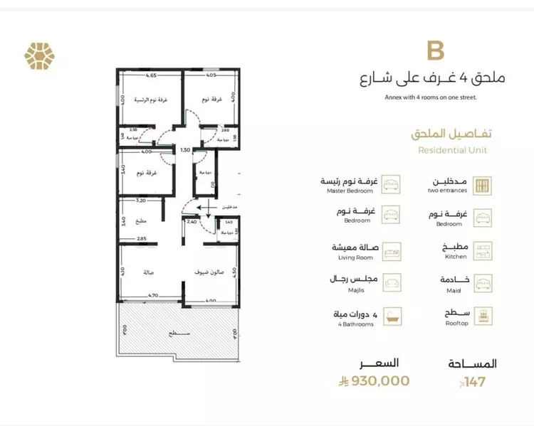 شقة للبيع في شارع الباديه, حي السلامة, مدينة جدة, منطقة مكة المكرمة
