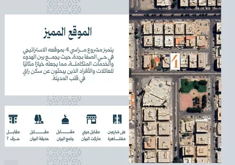 شقة للبيع في شارع الاعظمي, حي الصفاء, مدينة جدة, منطقة مكة المكرمة صورة 4