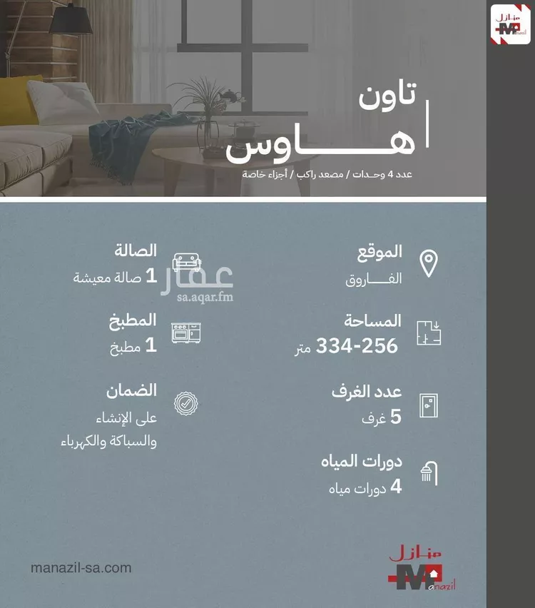 دور للبيع في شارع ابن رشد, حي الفاروق, مدينة الرياض, منطقة الرياض صورة 2