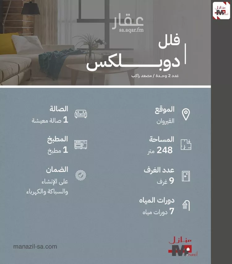 فيلا للبيع في شارع داود بن علي, حي القيروان, مدينة الرياض, منطقة الرياض صورة 3