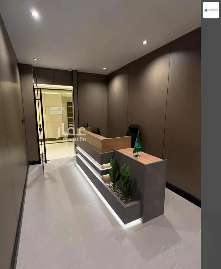 مكتب تجاري للإيجار في شارع ابي بكر الصديق الفرعي, حي الياسمين, مدينة الرياض, منطقة الرياض صورة 2