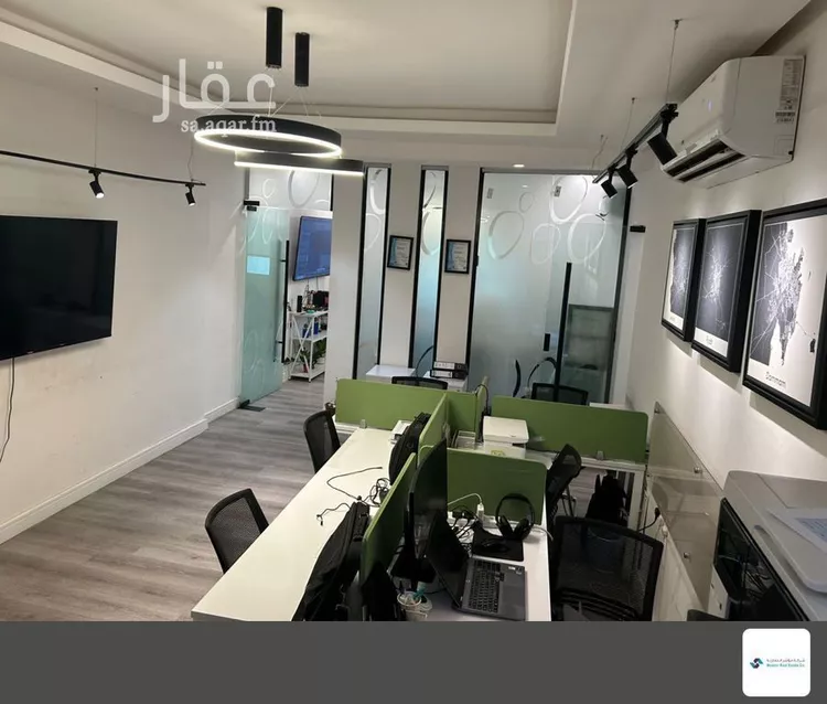 مكتب تجاري للإيجار في شارع انس بن مالك, حي الياسمين, مدينة الرياض, منطقة الرياض صورة 3