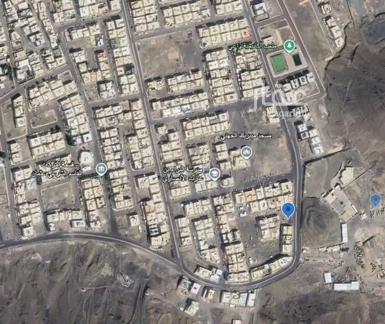 أرض للبيع في شارع مجدي الضمري, حي أبوبريقاء, مدينة المدينه المنوره, منطقة المدينة المنورة صورة 2