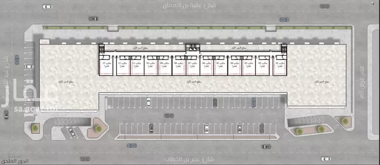 مكتب تجاري للإيجار في شارع عمر بن الخطاب, حي الصفاء, مدينة الرياض, منطقة الرياض صورة 3