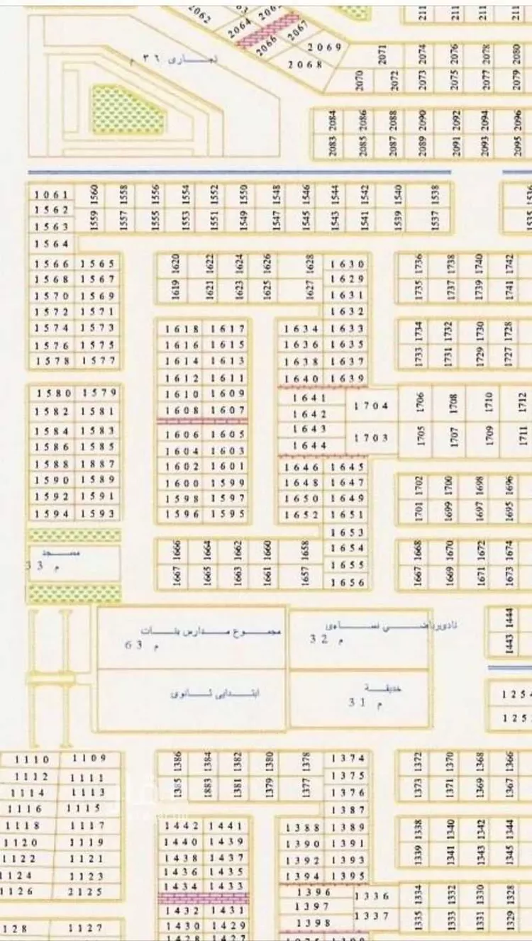 أرض للبيع في شارع أبي بكر العميد, حي النخيل, مدينة تبوك, منطقة تبوك