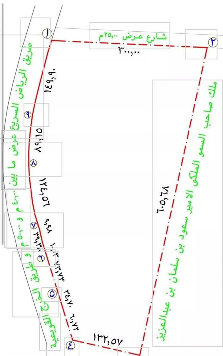 مزرعة للبيع في شارع الحزم والبطينه 13, مدينة الهياثم, منطقة الرياض صورة 2