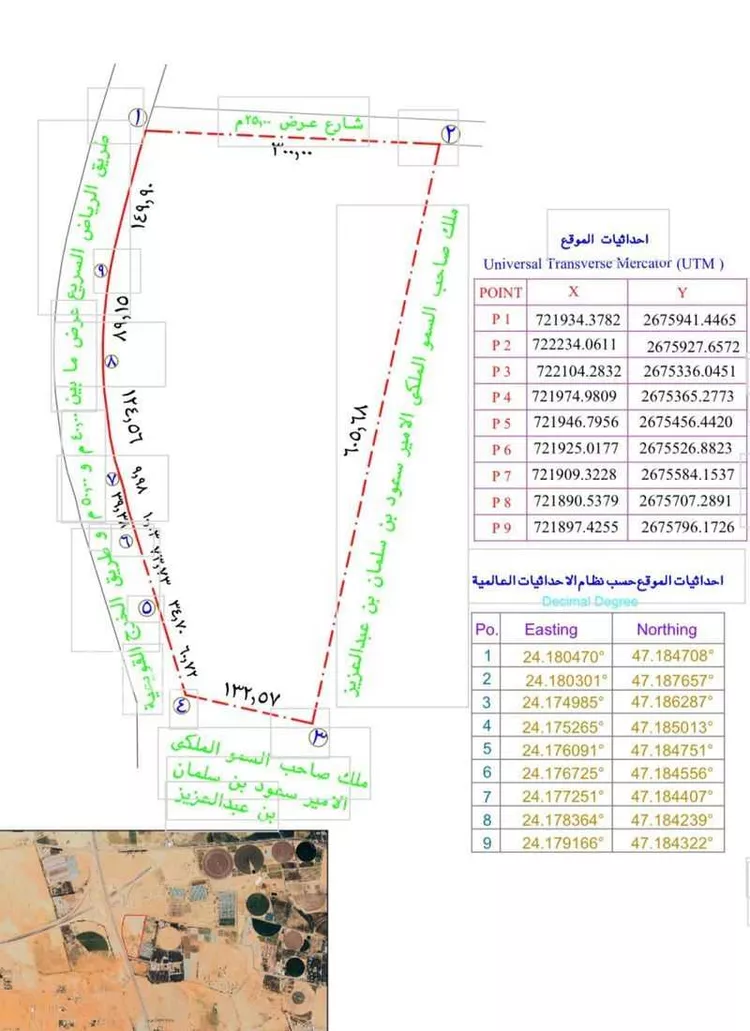 مزرعة للبيع في شارع الحزم والبطينه 7 ، حي الهياثم ، الخرج ، الخرج