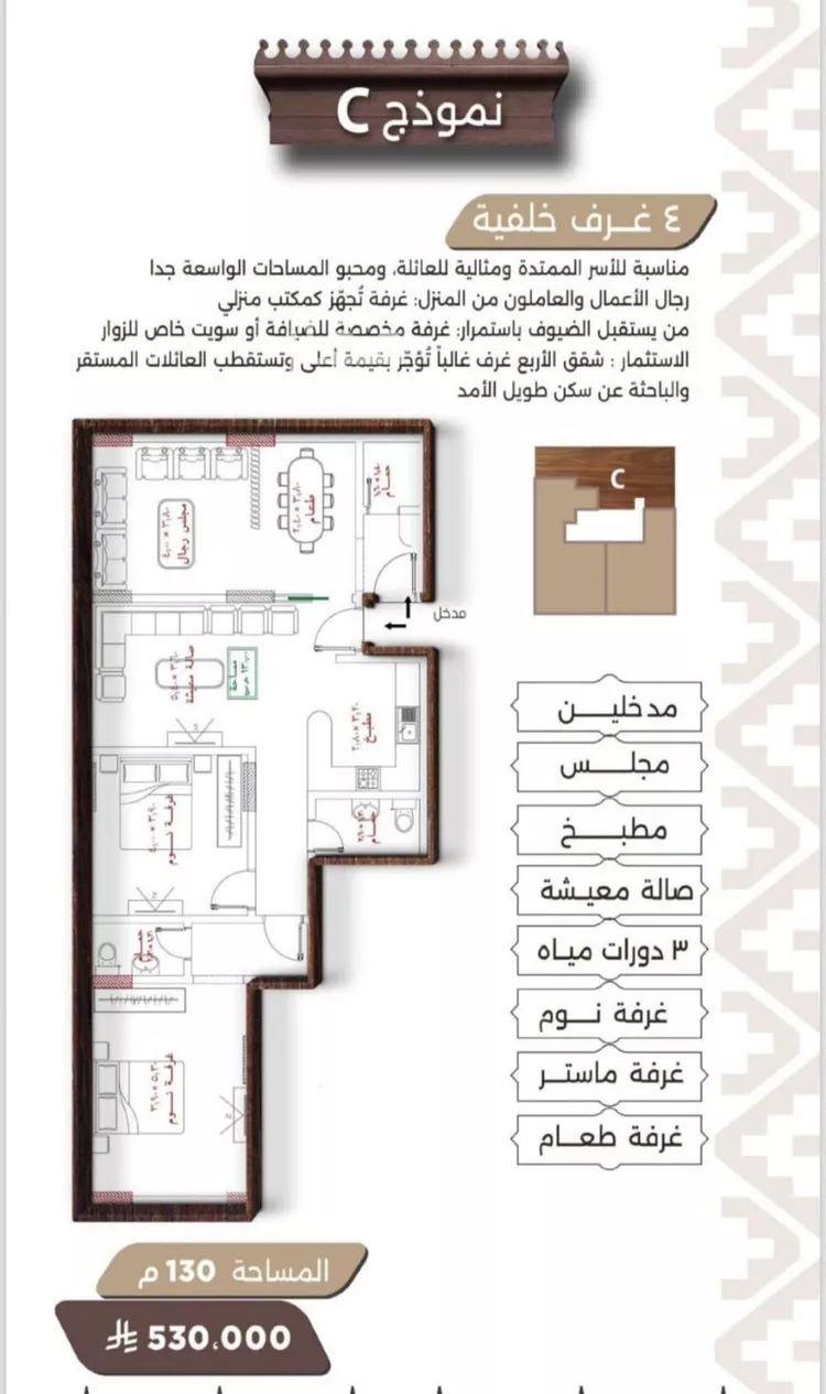 شقة للبيع في شارع اسيد بن الاخنس, حي النعيم, مدينة جدة, منطقة مكة المكرمة