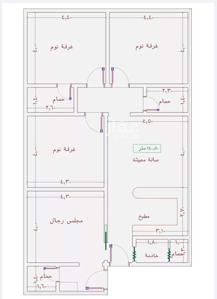 شقة للبيع في شارع عمر الخردلي, حي الجامعة, مدينة جدة, منطقة مكة المكرمة