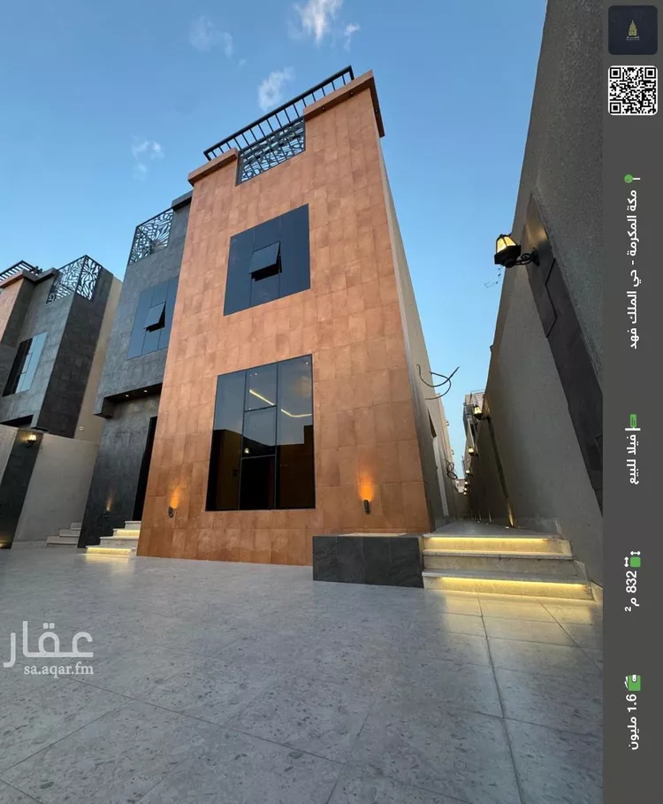 فيلا للبيع في شارع ثابت ابن زيد, حي الشامية الجديد, مدينة مكة المكرمة, منطقة مكة المكرمة