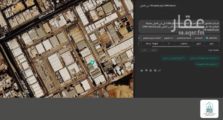 Warehouse for sale in Riyadh As Sulay