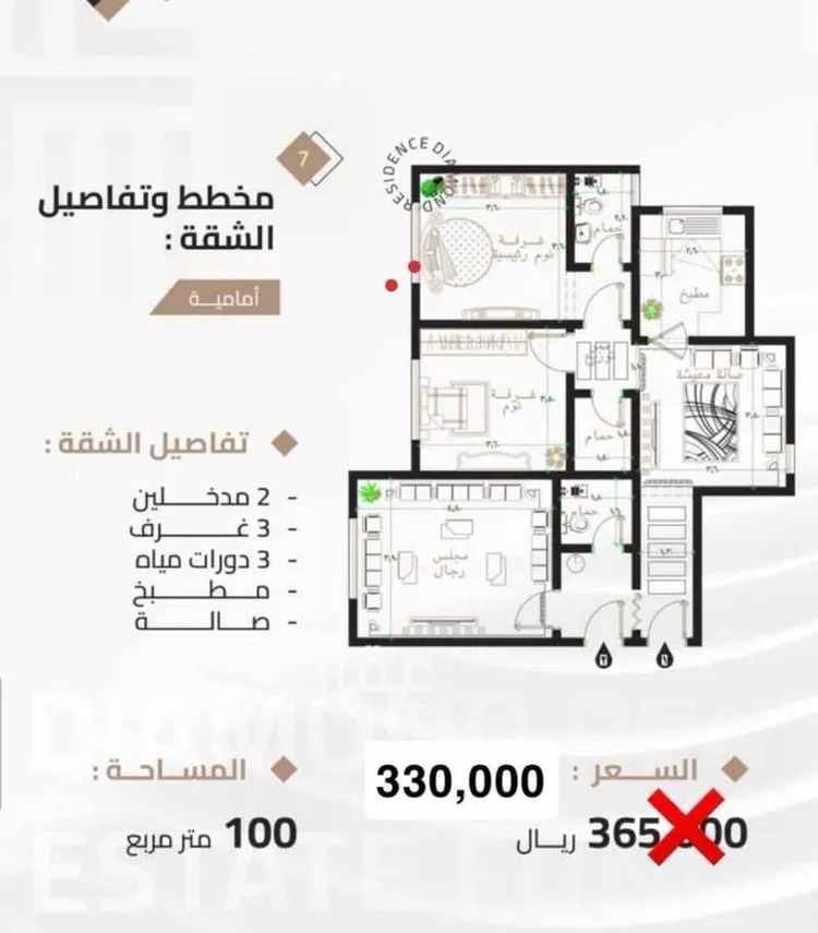 شقة للبيع في شارع جعفر السراج, حي بطحاء قريش, مدينة مكه المكرمه, منطقة مكة المكرمة صورة 3