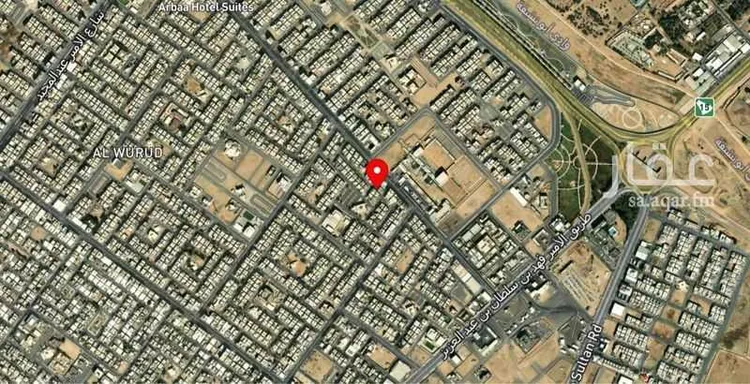 أرض للبيع في شارع الربوة, حي الورود, مدينة تبوك, منطقة تبوك صورة 2