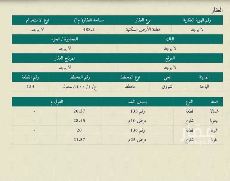 Land for Sale in Al Bahah Shahbah