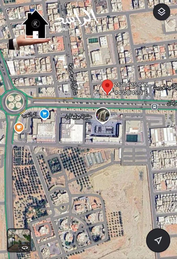أرض للإيجار في شارع طريق الشيخ محمد بن عثيمين, حي الوفاء, مدينة عنيزه, منطقة القصيم