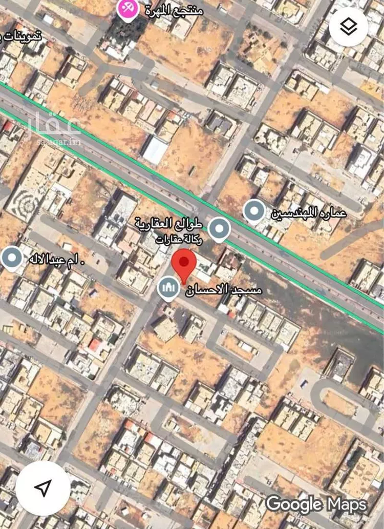 أرض للبيع في شارع ابن رواحة, حي الملك عبدالله, مدينة المجمعة, منطقة الرياض صورة 2