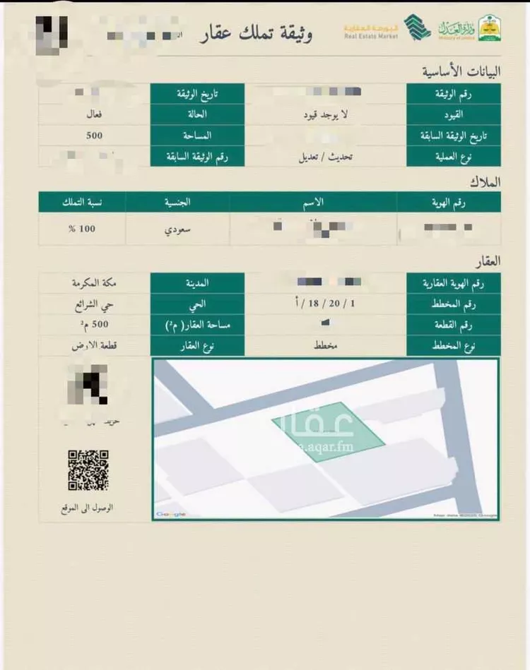 أرض للبيع في شارع الشيح ، حي الراشدية ، مكة ، منطقة مكة المكرمة صورة 2