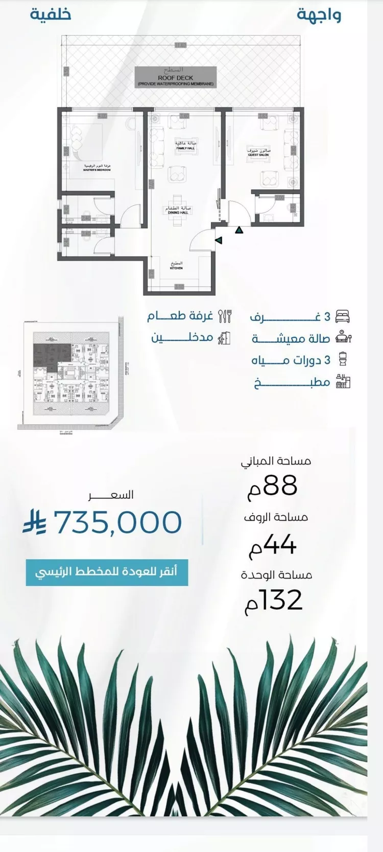 شقة للبيع في شارع الملك الصالح ايوب ابن الكامل, حي الرويس, مدينة جدة, منطقة مكة المكرمة 17