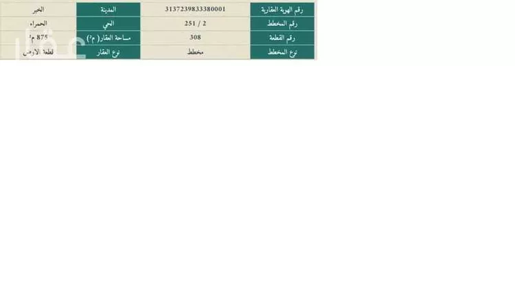 أرض للبيع في شارع القيصومة ، حي الحمراء ، الخبر ، الخبر