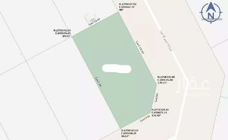 أرض للبيع في شارع المرجان, حي المرجان, مدينة الرياض, منطقة الرياض صورة 3