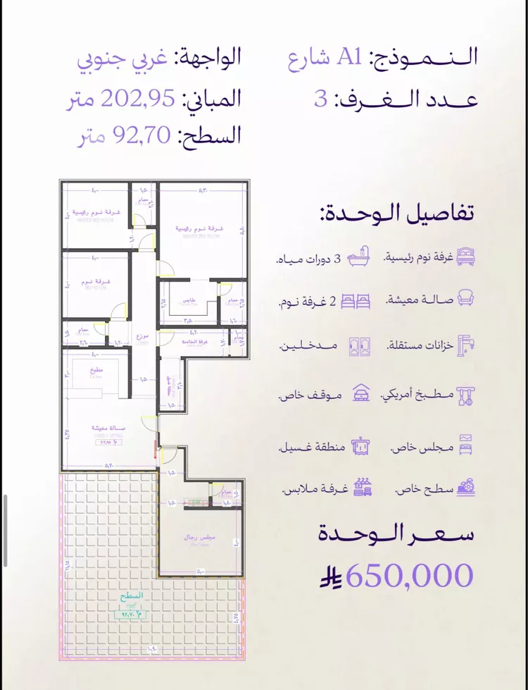 شقة للبيع في شارع طريق المدينة , حي أبحر الجنوبية, مدينة جدة, منطقة مكة المكرمة صورة 4