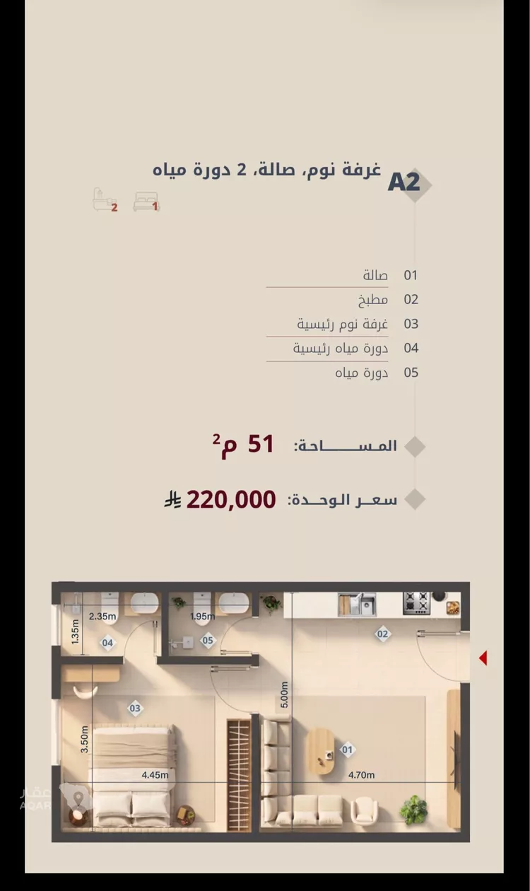 شقة للبيع في شارع يعقوب الصحاف, حي النزهة, مدينة جدة, منطقة مكة المكرمة 6